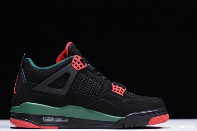 Reps TB Black Green-Varsity Red Jordan GUCC NRG Gorge 4 AQ3816-063 Air 0716